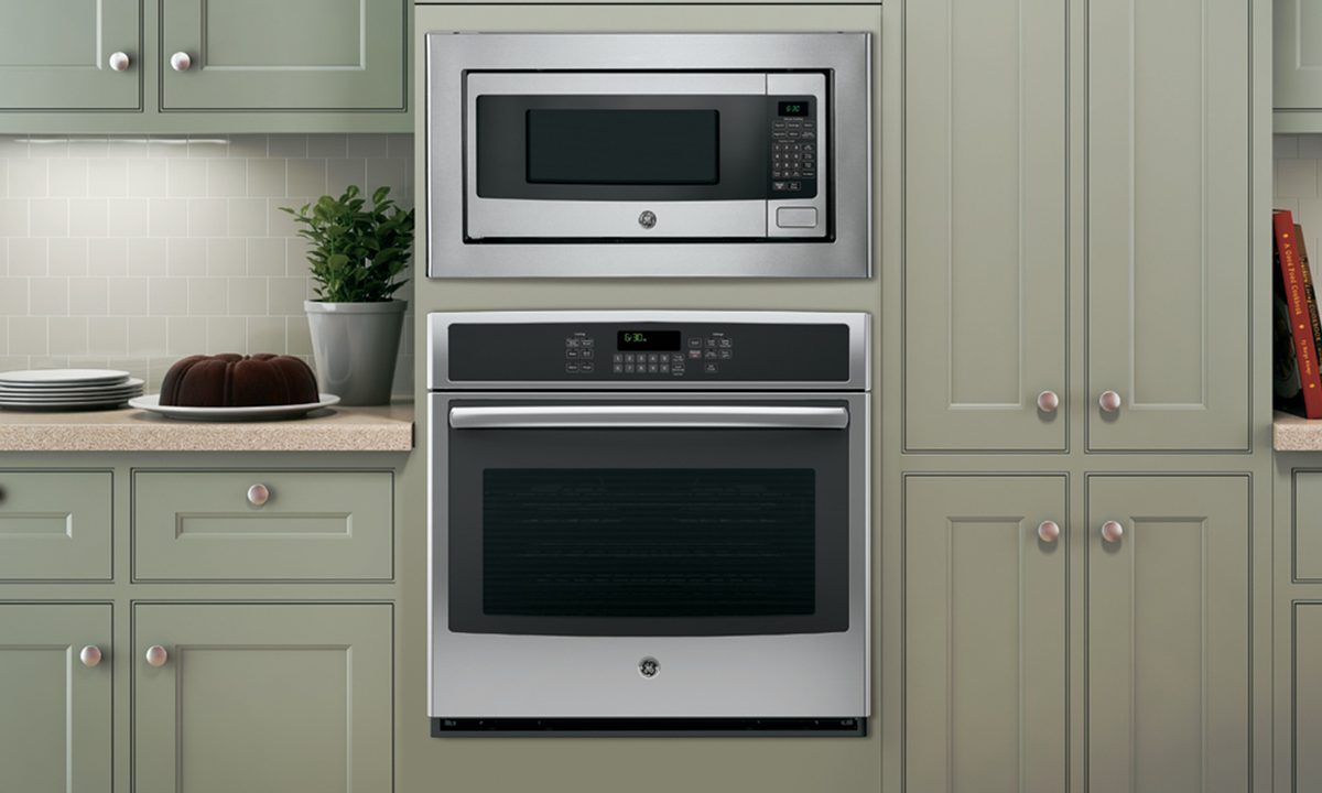 GE Stainless Steel Countertop Microwave Oven