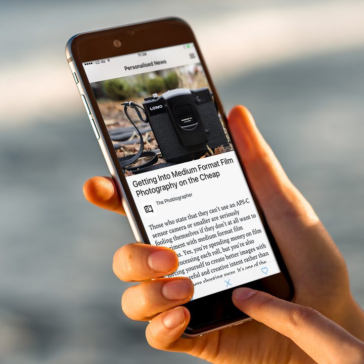 A person holding a phone.