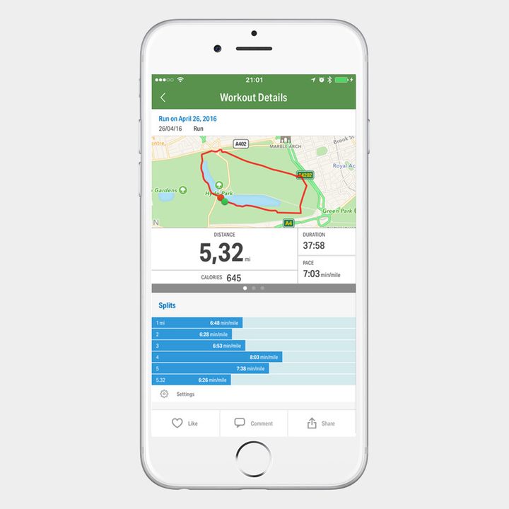 MapMyHike GPS Hiking Apple