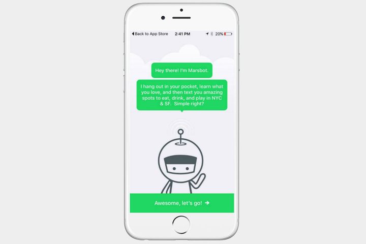 Marsbot by Foursquare