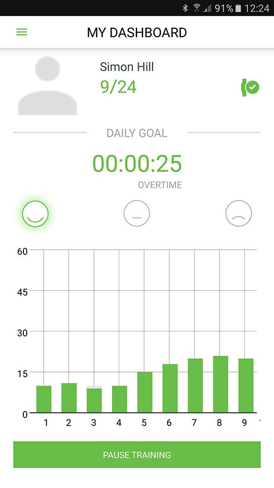 Upright Posture Wearable screenshot 1