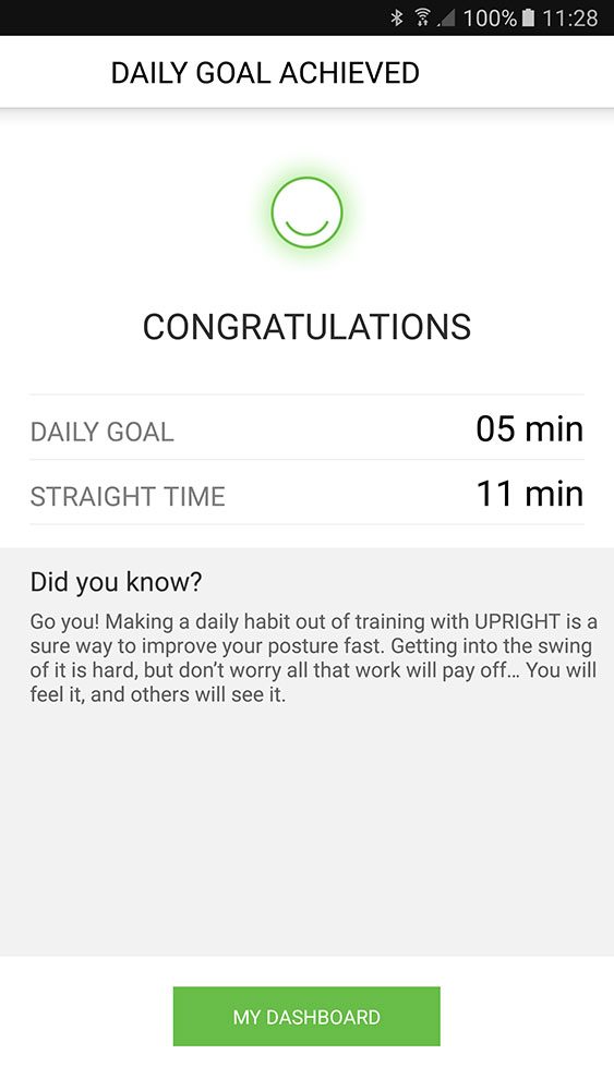 Upright Posture Wearable screenshot 1