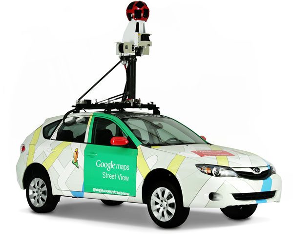 google street view car