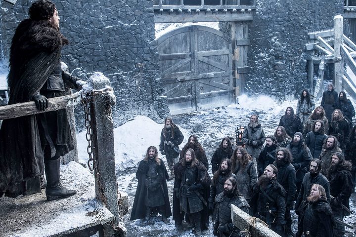 jon snow triumphant