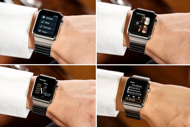 Bentley Apple Watch app