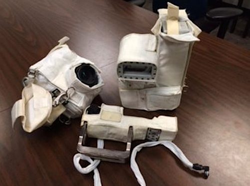 space walk camera and flash