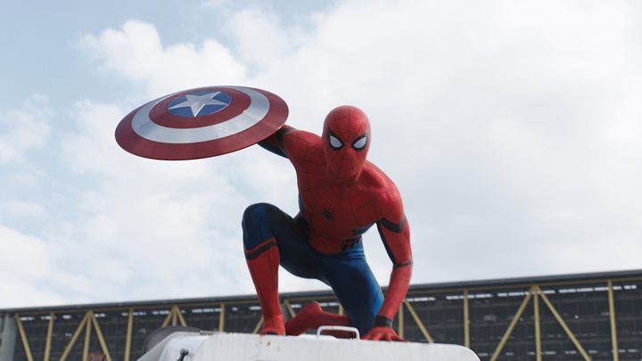 Spider-Man in Captain America: Civil War.