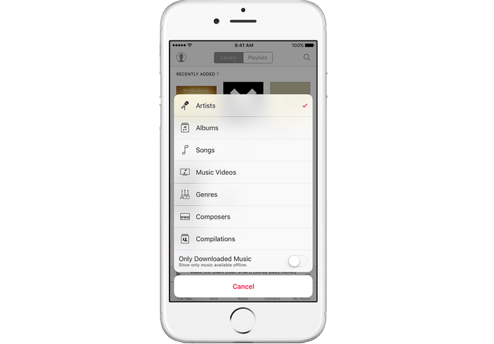 Apple Music Offline iOS 9