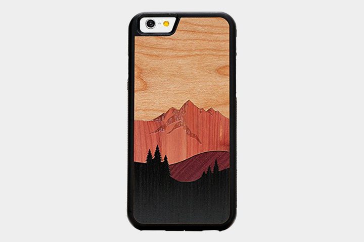 Carved Traveler Wood Case