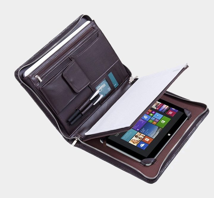Deluxe Lizard-Textured Padfolio Thumb