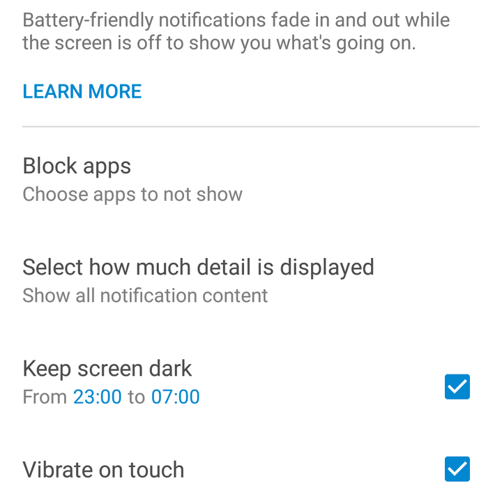 moto g4 tips and tricks display notifications 2