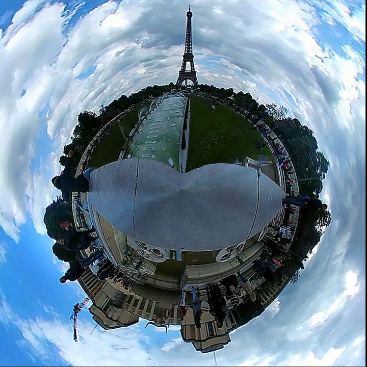 lg 360 cam world environment day video news eiffel tower