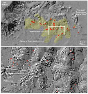 Laser scanning map