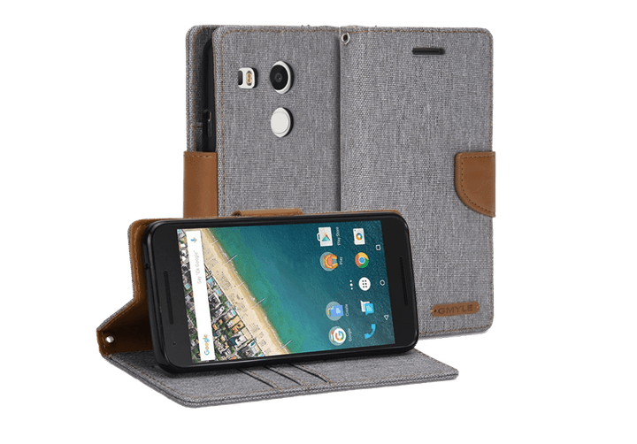 GMYLE Wallet Case Nexus 5X