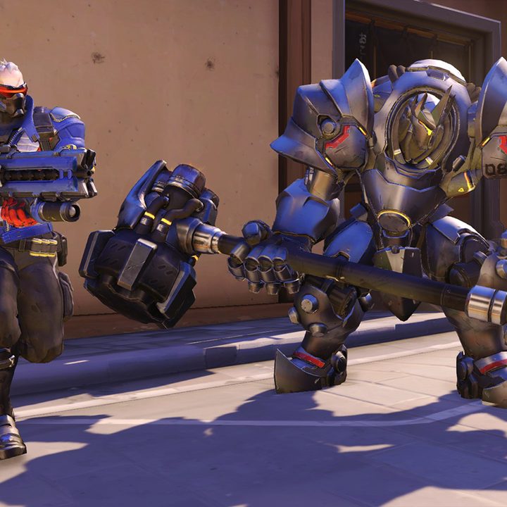 Soldier: 76 Reinhardt Overwatch