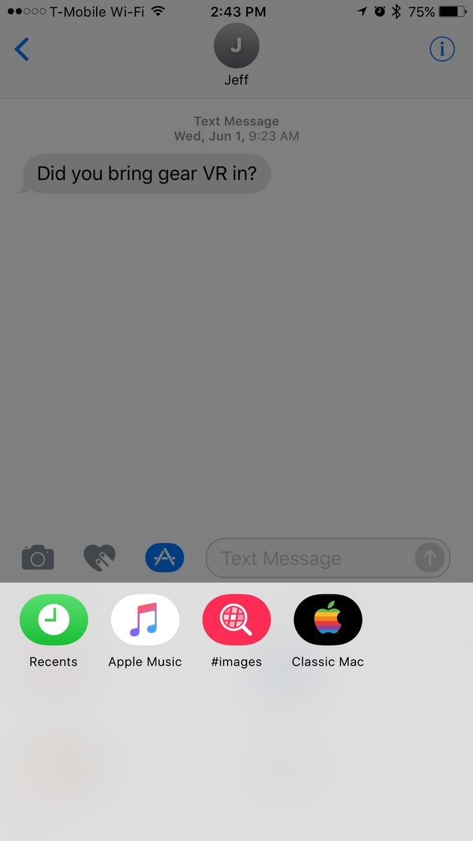 iOS 10 Beta Screenshots