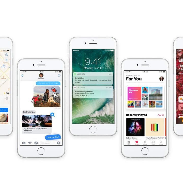 iOS version history iOS 10 example