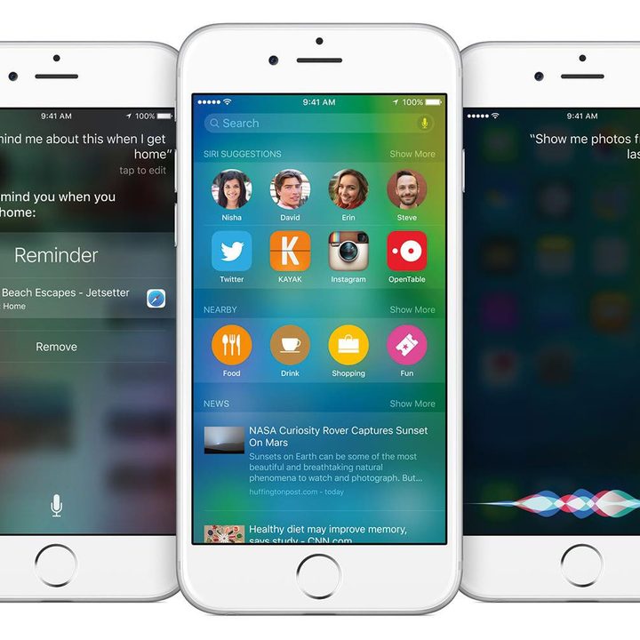 iOS version history iOS 9 example