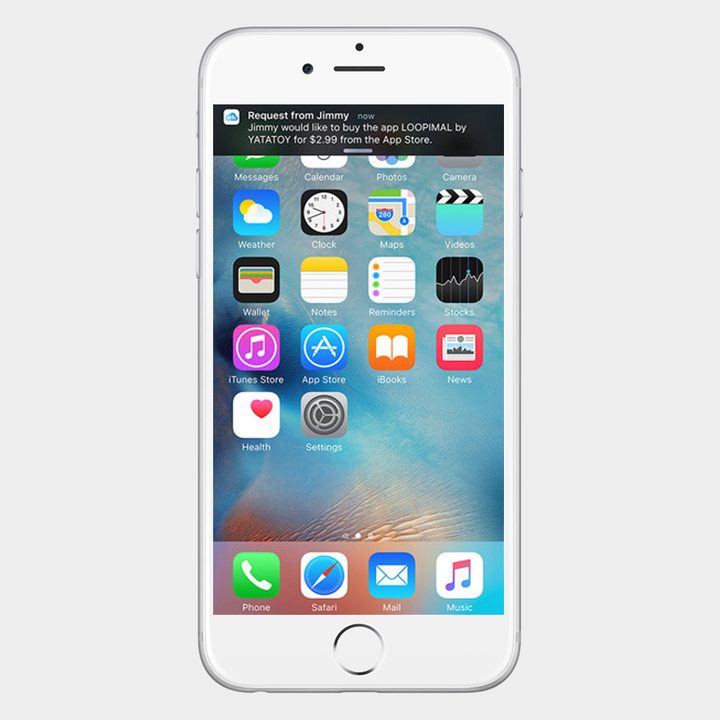 iPhone Sharing Gall