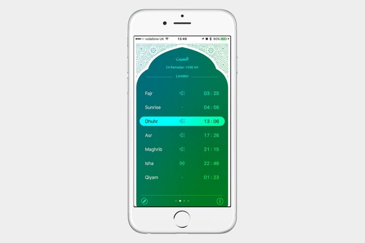iPray app, ramadan