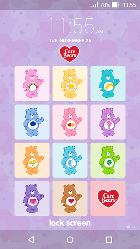 care bears lock screen 3