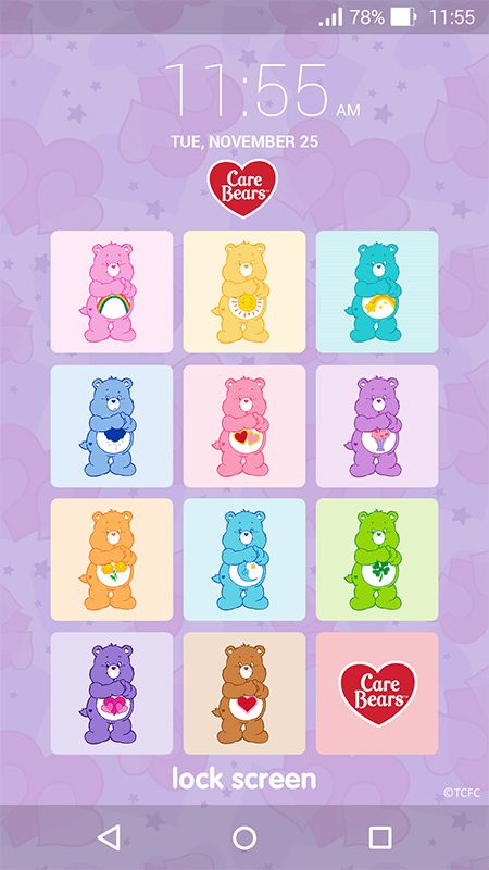 care bears lock screen 8