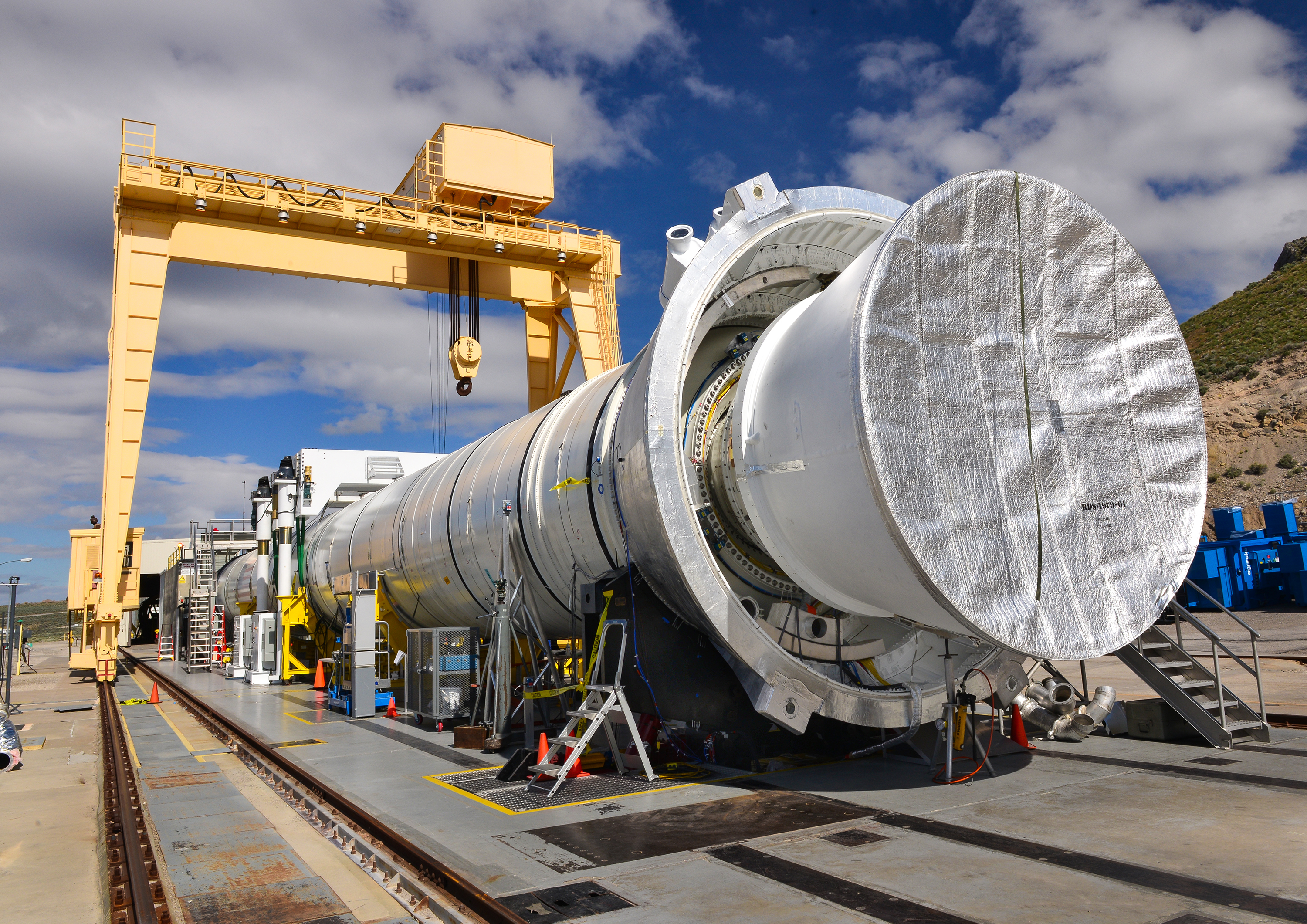 nasa sls booster test utah june 2016 m16 055a