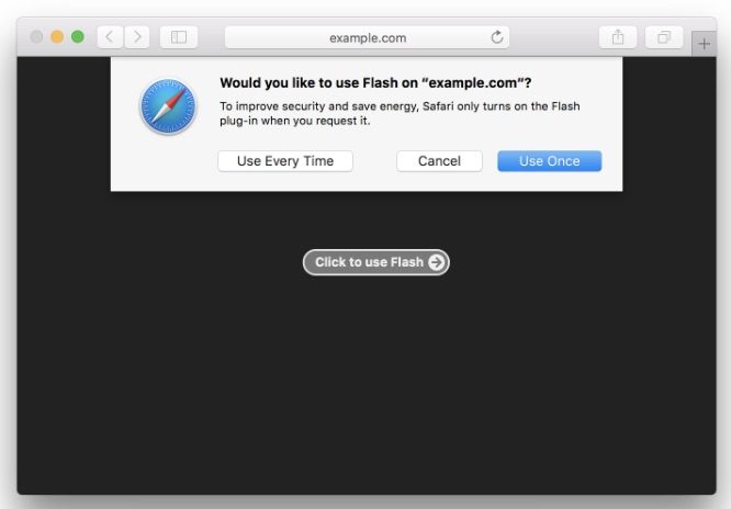 safari-flash-warning