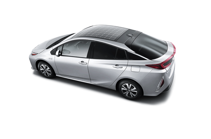Toyota Prius plug-in solar panel