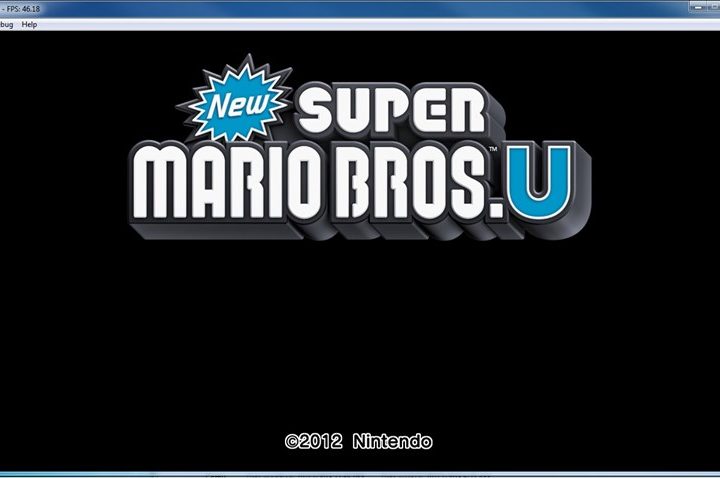 Super Mario Bros. U on Wii U.