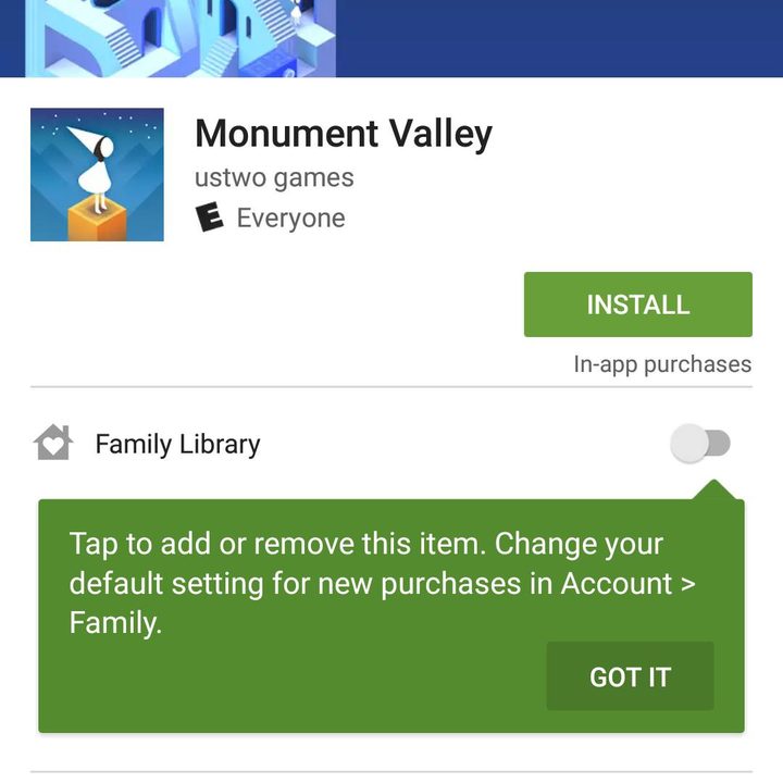 how to share apps music and other content on android google play family library