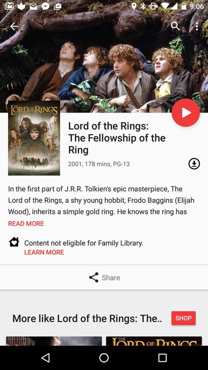 Google Play Family Library