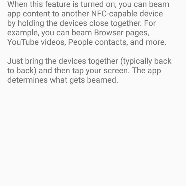 how to use android beam