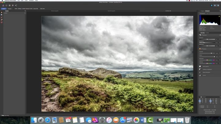 A look at the new HDR merge and tone mapping workflow features in Affinity Photo 1.5