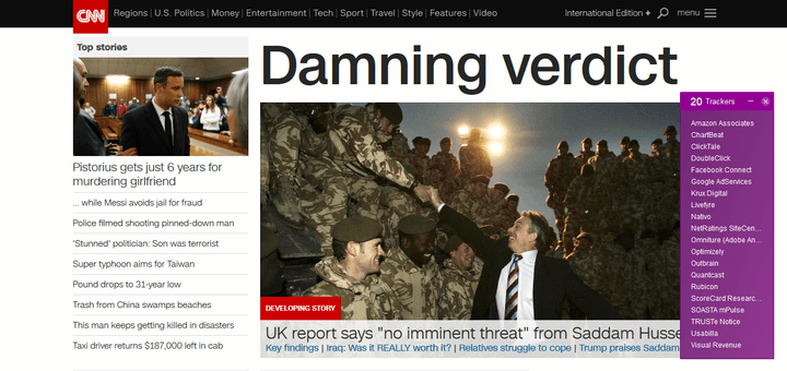 CNN-Ghostery