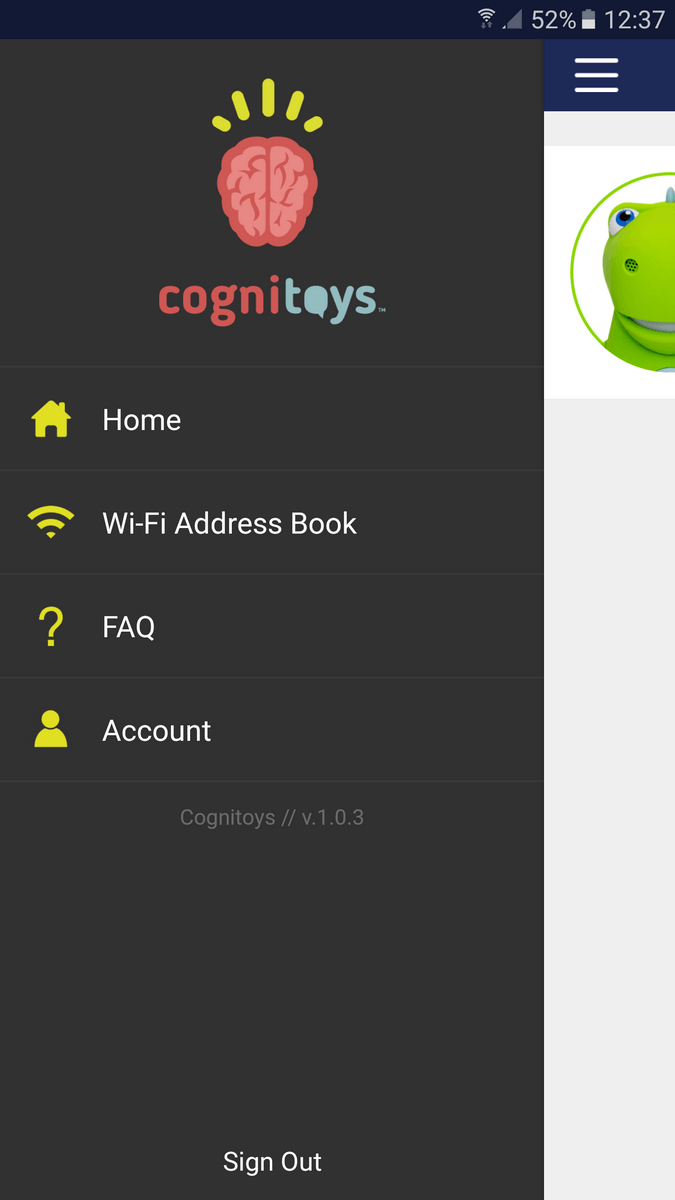 CogniToys Dino Screenshot