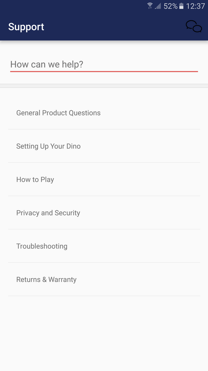 CogniToys Dino Screenshot