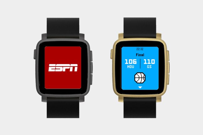 ESPN pebble app