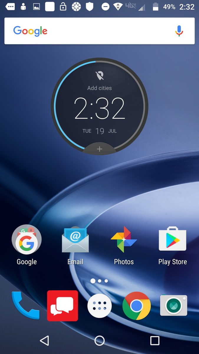 Lenovo Moto Z and Z Force Screenshot