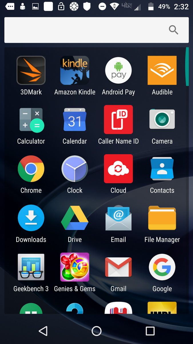 Lenovo Moto Z and Z Force Screenshot