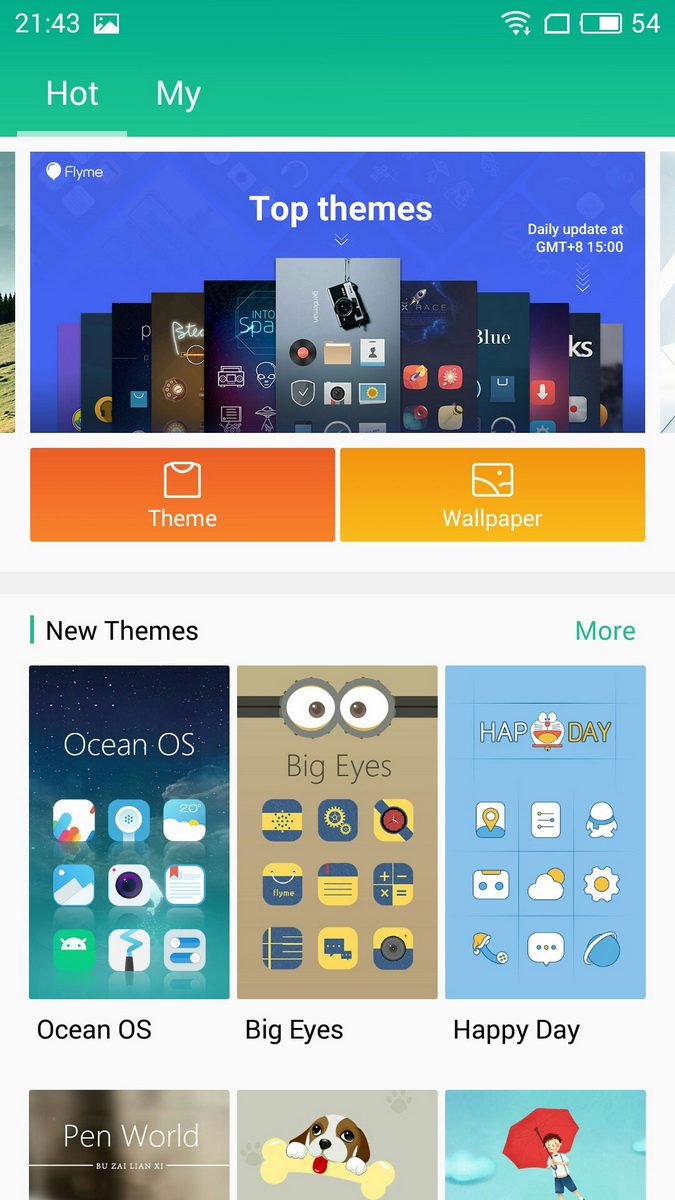 Meizu M3 Note screenshot