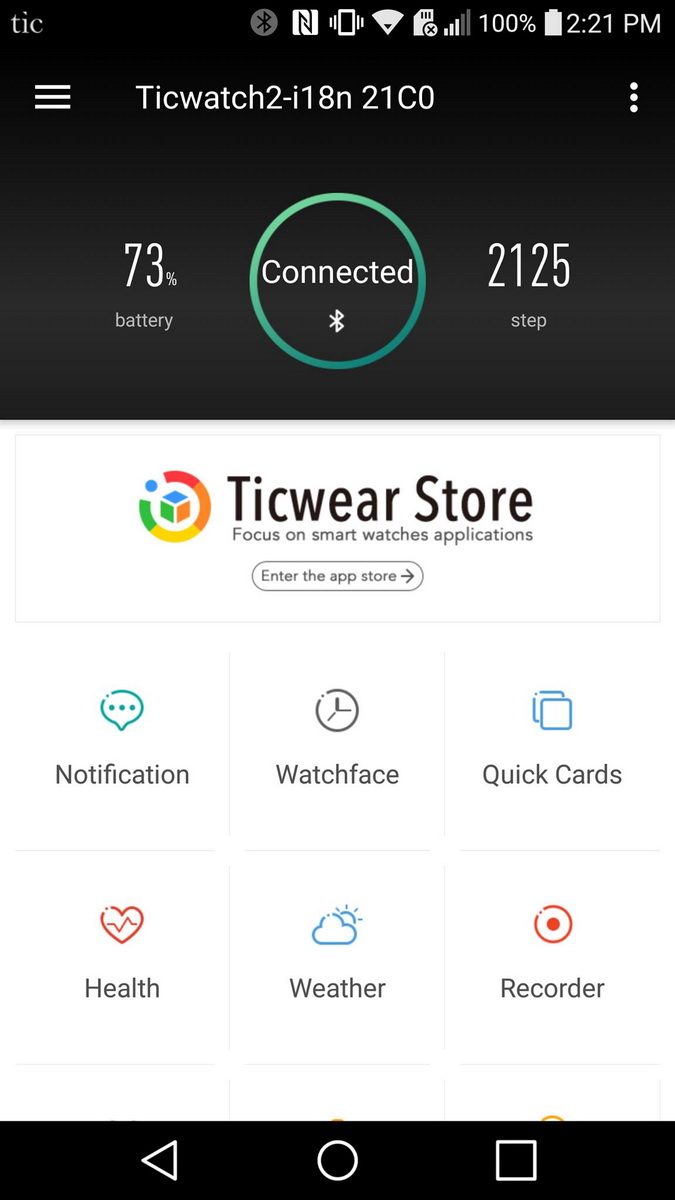 mobvoi ticwatch 2 review screenshot 0002