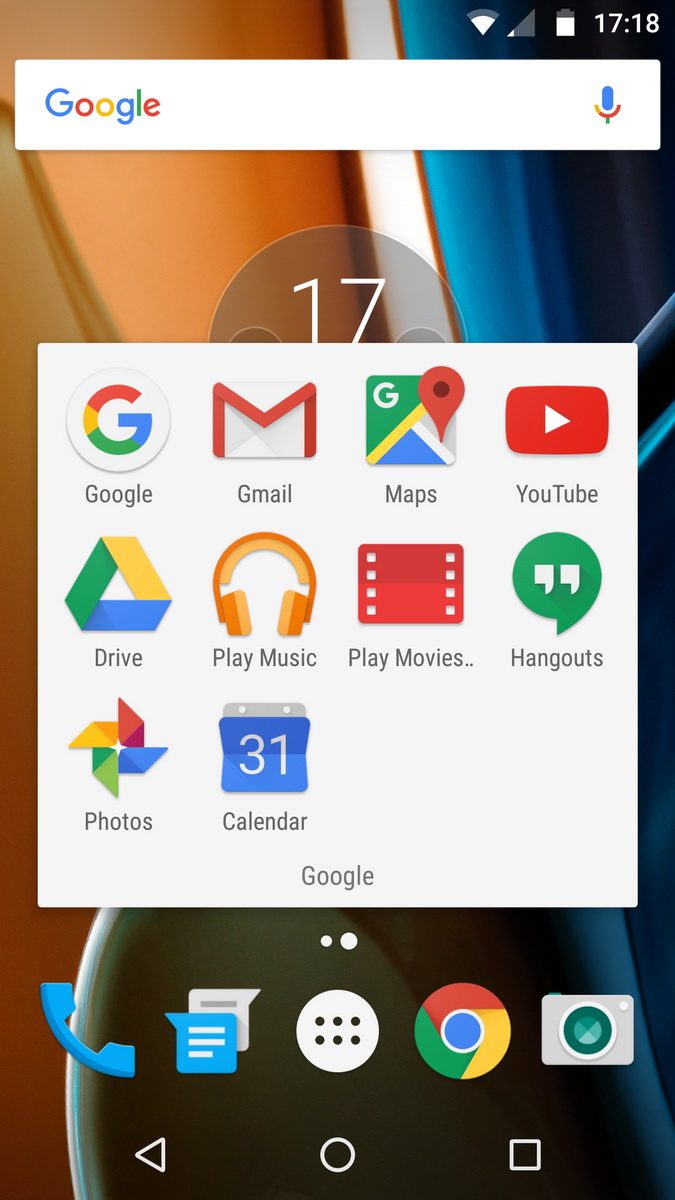 Motorola Moto G4 Screenshot