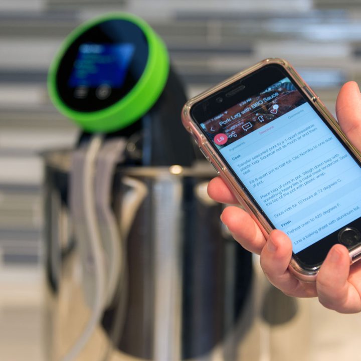 Wi-Fi Nomiku sous vide