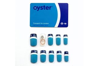 Oyster Card With Nails