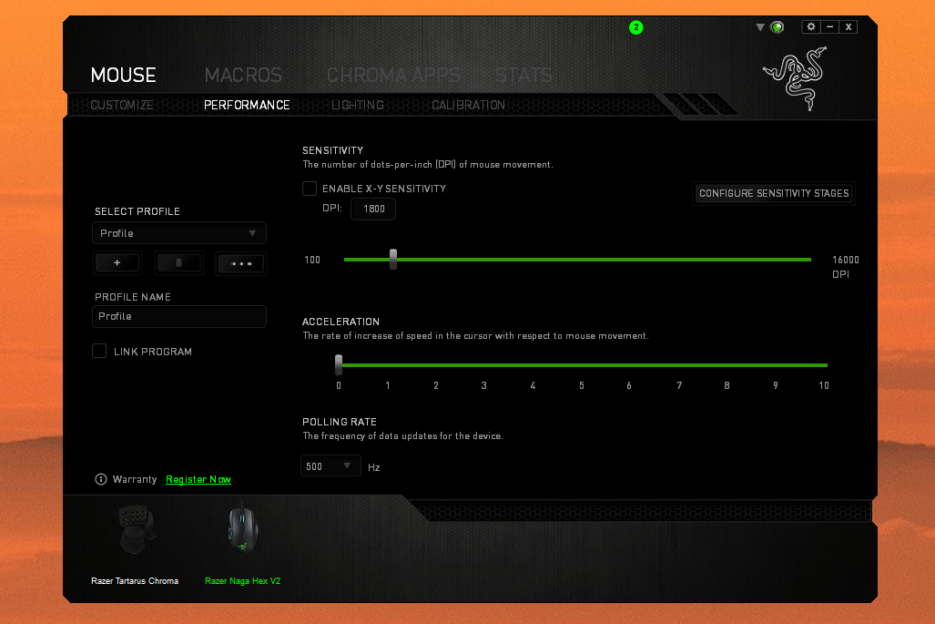 Razer Naga Hex V2 synapse software