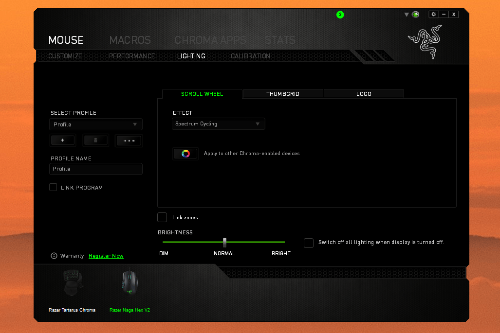 Razer Naga Hex V2 synapse software
