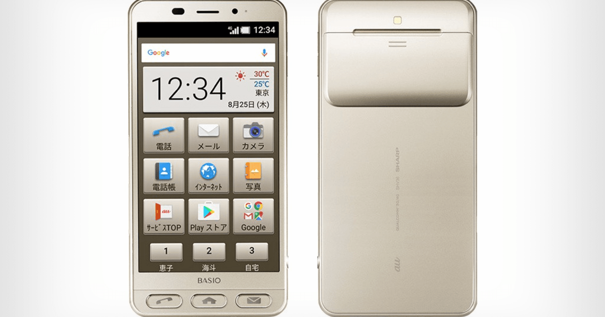 The Sharp Basio 2 is a peculiar beast that packs physical call and ...