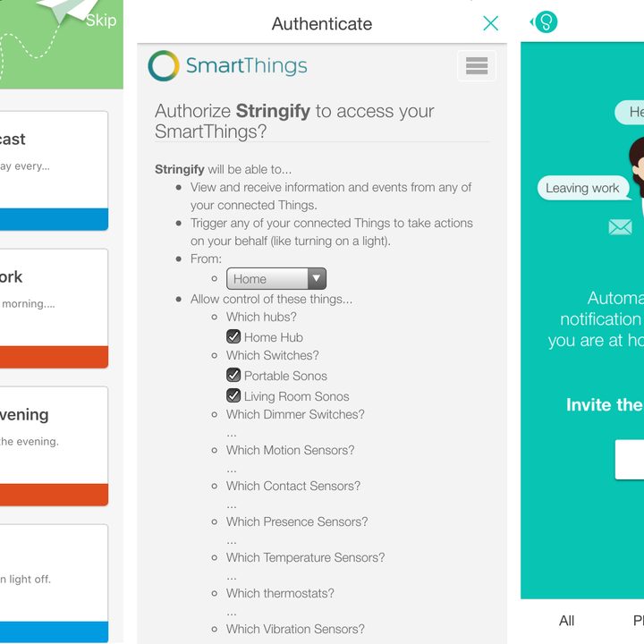 Stringify app