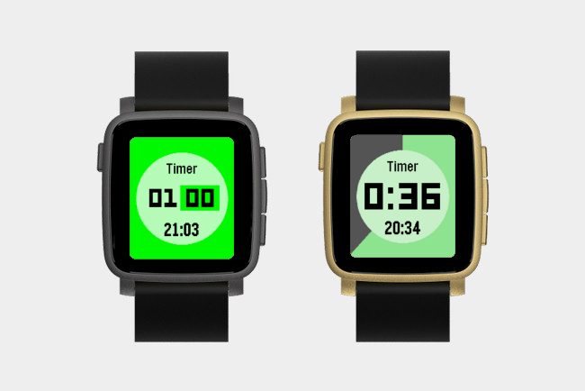 Timer pebble app